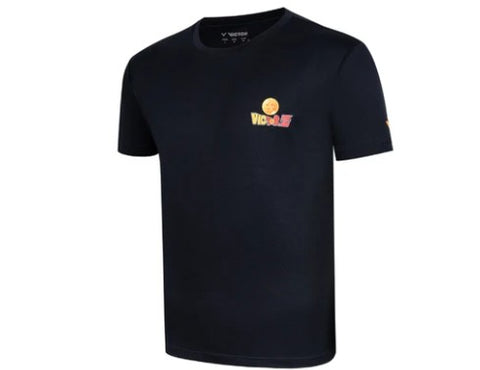 VICTOR x Dragon Ball Z Knitted T-Shirt T-504DBZ (Black/Blue)