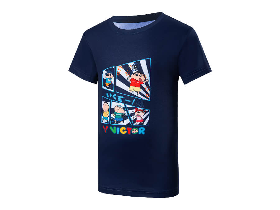 VICTOR X CRAYON SHINCHAN JUNIOR T-SHIRT T-404JRCS – Victor Sports