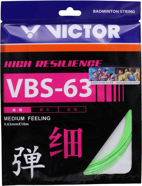 VICTOR VBS-63 High Resilience & Power Performance String 0.63mm x 10m