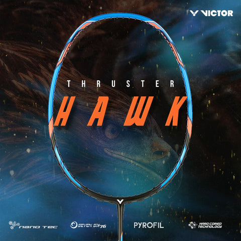 VICTOR Thruster K HAWK (TK-HAWK) Badminton Racket | Power Series