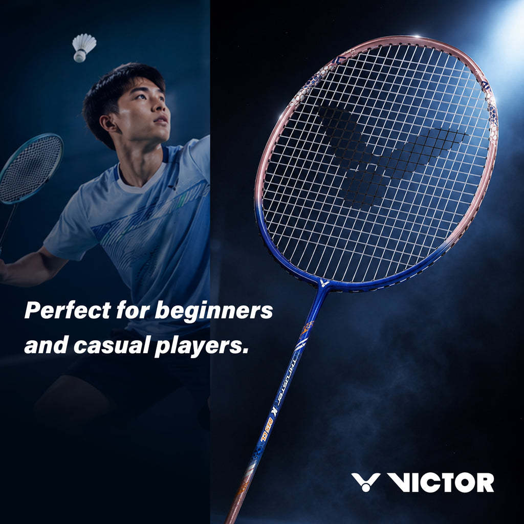 VICTOR Thruster K 815CL-I Strung Badminton Racket – G5, Lightweight & Durable Performance