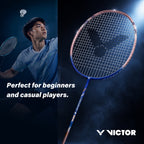 VICTOR Thruster K 815CL-I Strung Badminton Racket – G5, Lightweight & Durable Performance