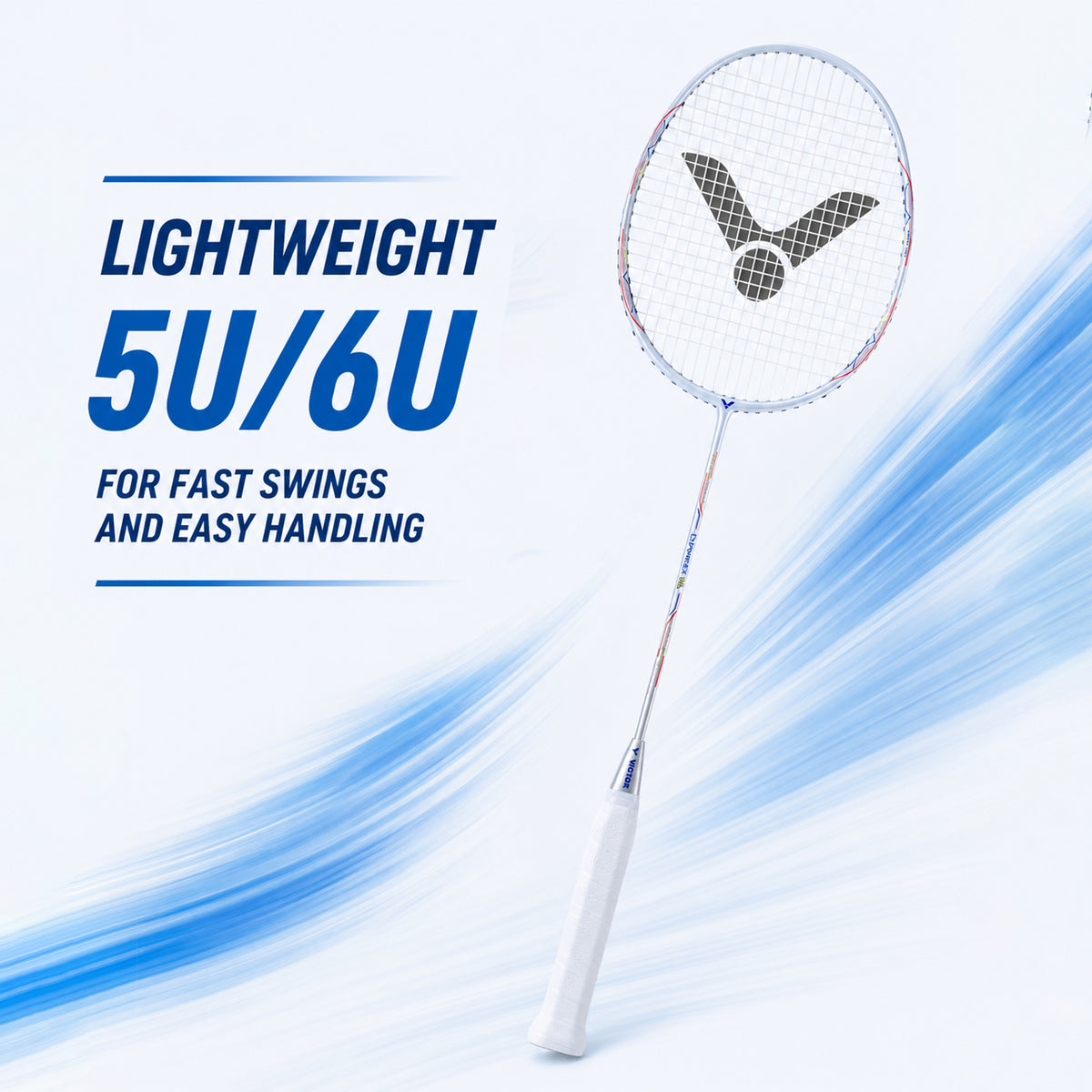 VICTOR DriveX DX-1L-V Strung Professional Lightweight  Racket