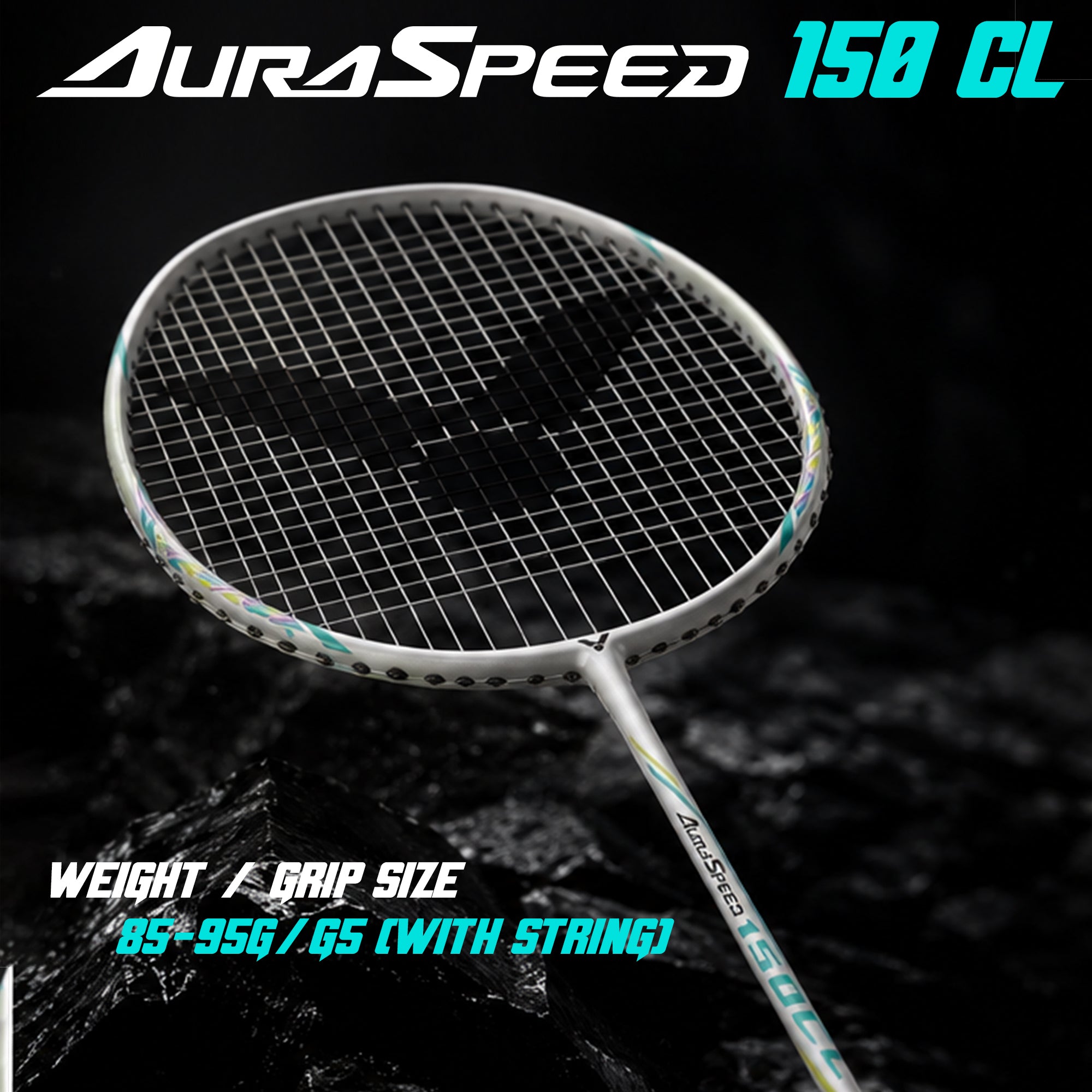 VICTOR Auraspeed ARS-150CL Strung G5 (85-95g) Aluminum Badminton Racket