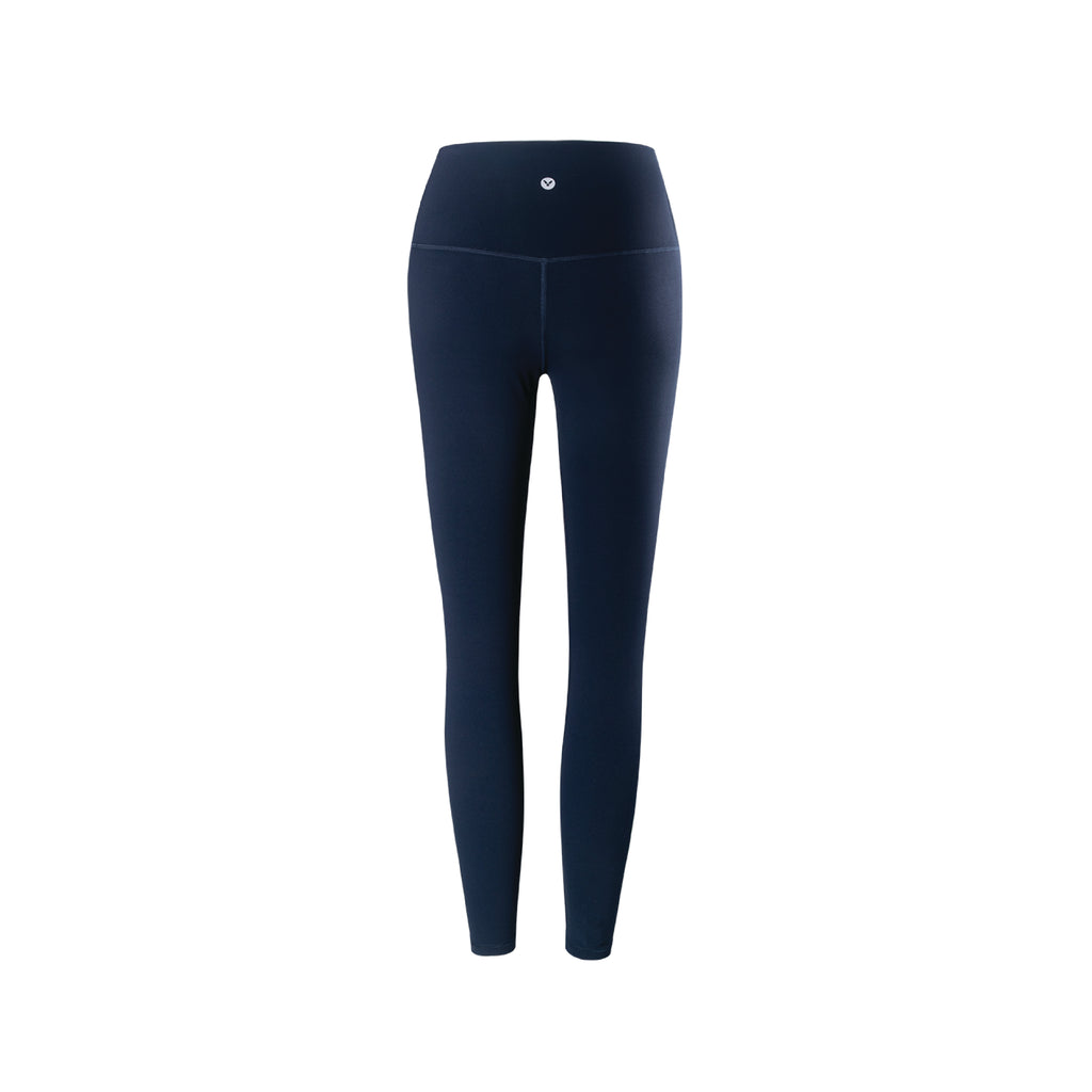 VICTOR Polyester Unisex Compression Pants P-35810 – Available in Two Colours-Green & Navy Blue | Breathable, Lightweight, Performance Activewear