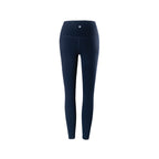 VICTOR Polyester Unisex Compression Pants P-35810 – Available in Two Colours-Green & Navy Blue | Breathable, Lightweight, Performance Activewear