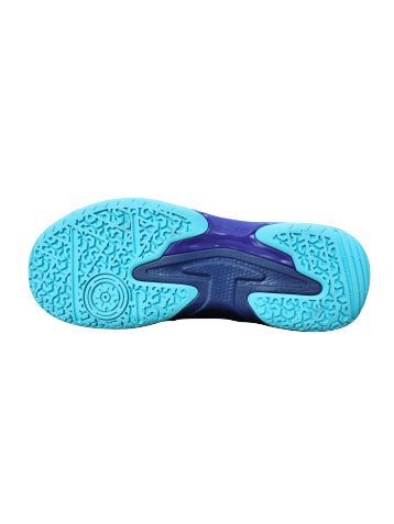 Victor P8500TDIN Indoor Badminton Shoes – Black Gold / Navy Blue