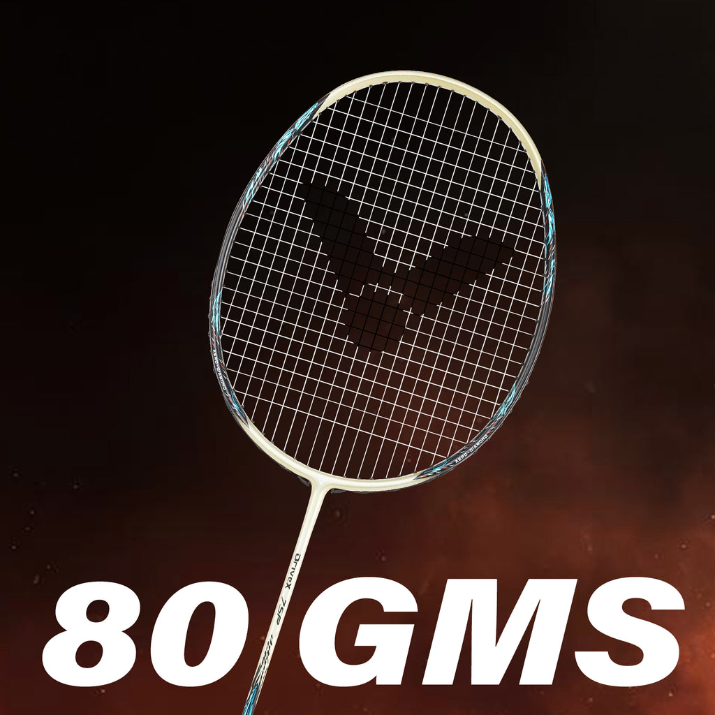 VICTOR DriveX DX-7SP-X-4U Strung Badminton Racket – All-Around Performance, Power & Control