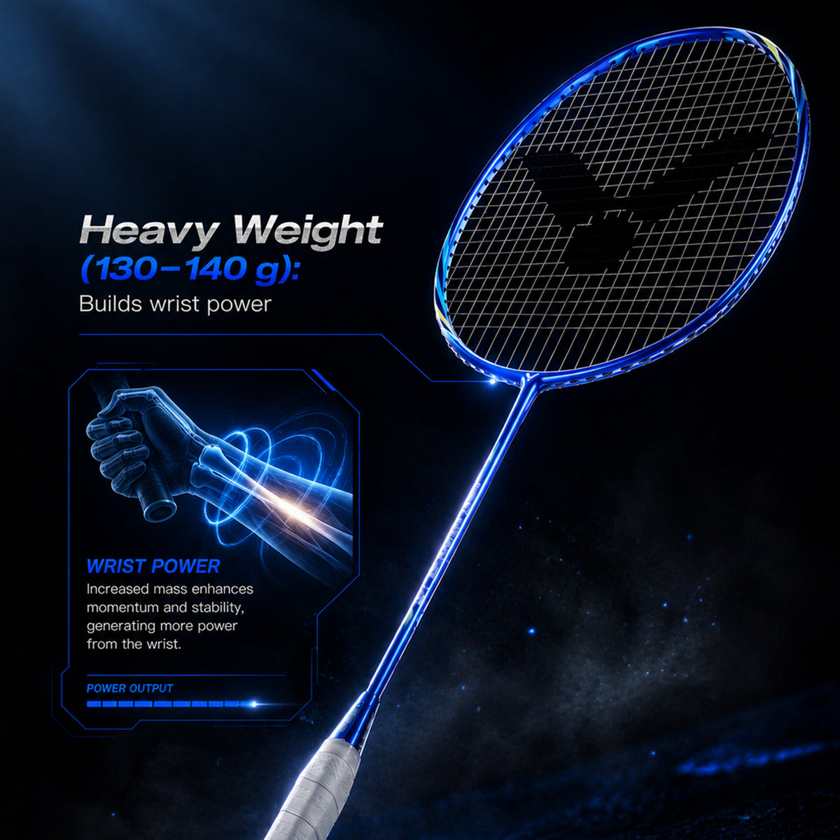 VICTOR Wrist Enhancer WE-140-F Badminton Training Racket