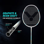 VICTOR Auraspeed ARS-150CL Strung G5 (85-95g) Aluminum Badminton Racket