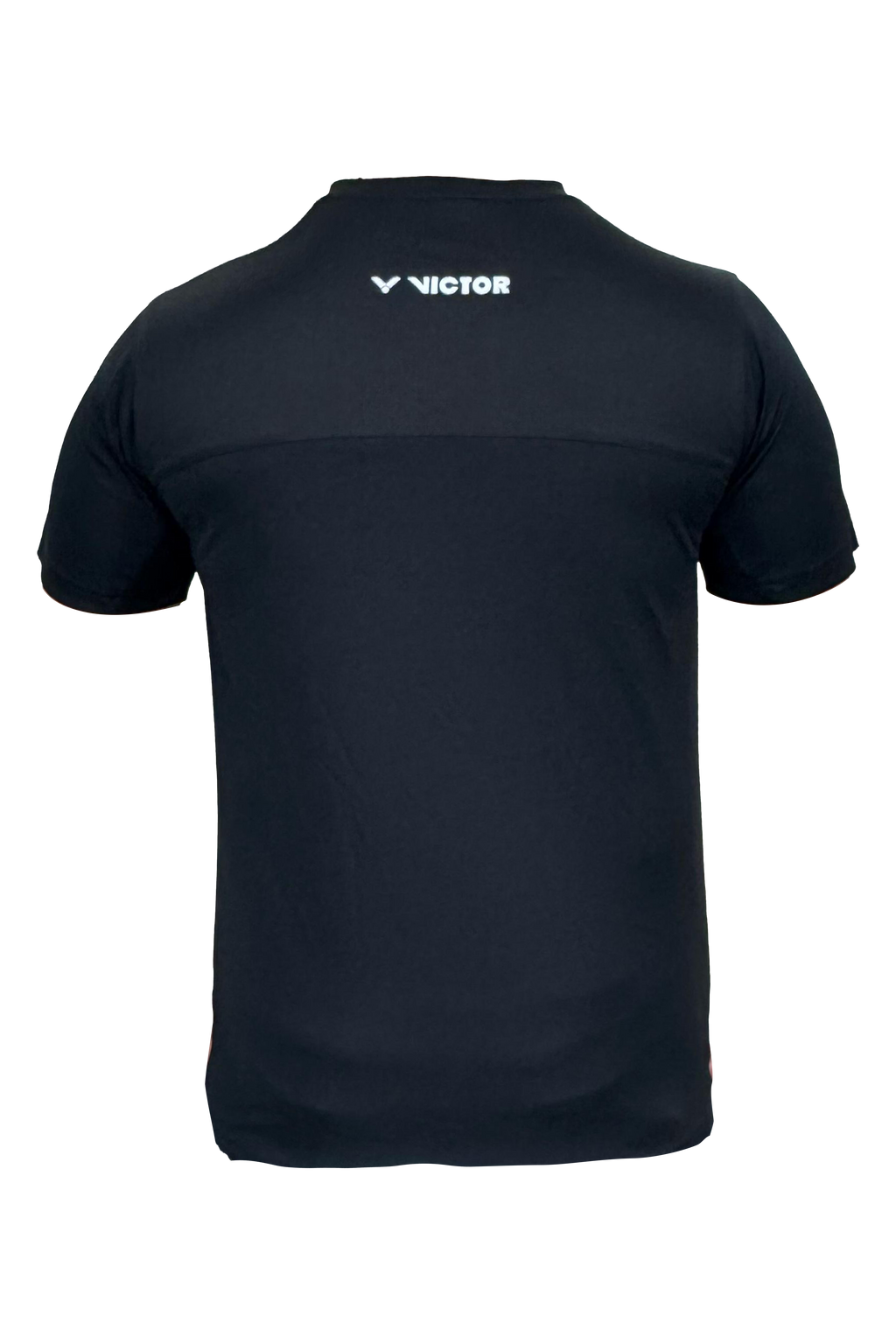 VICTOR Polyester Unisex T-Shirt T-4330 – Black | Lightweight, Breathable, Performance Activewear