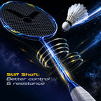 VICTOR Wrist Enhancer WE-140-F Badminton Training Racket | Wrist Strength & Agility Trainer (Strung)