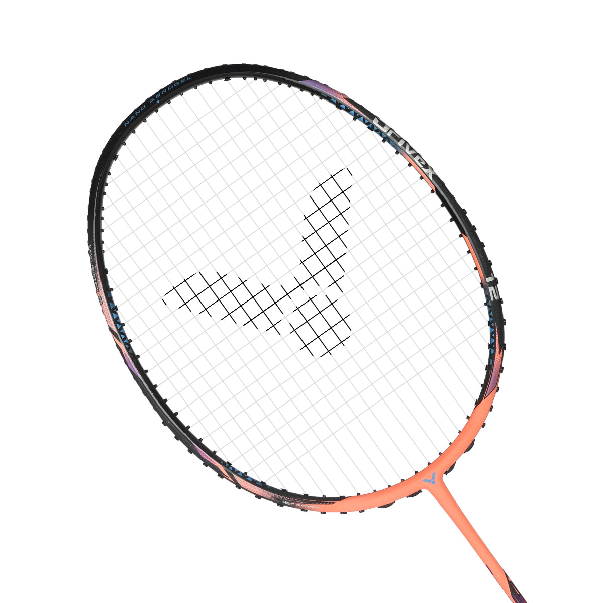 VICTOR DX-12 4UG5 Badminton Racket -Orange