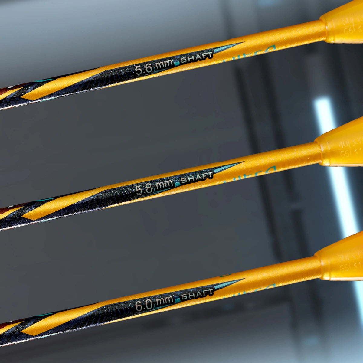 Victor Thruster F C Ultra X Professional Badminton Racket – Power Series Attacking Racket with PYROFIL, Metallic Carbon Fiber, Nano Aerogel, Free Core & Power Ring Pro (3U/4U/5U)