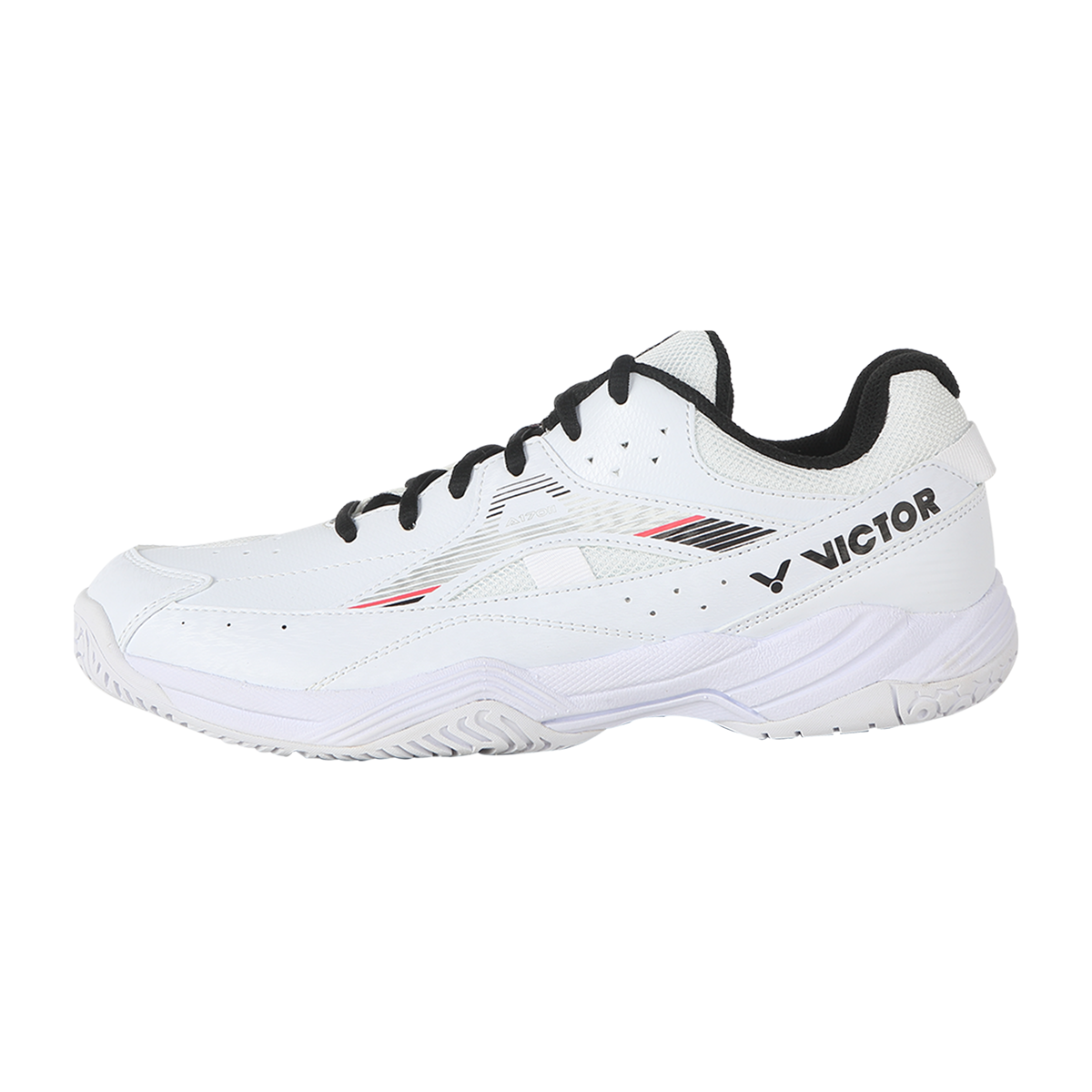 VICTOR A170II All-Around Badminton Shoes for Wide Feet (U-Shape 3.0 Fit) – Navy Blue & Black/White