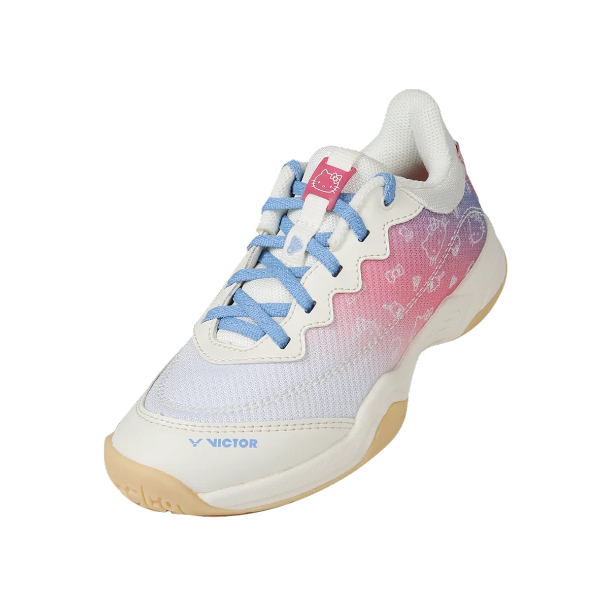 VICTOR X HELLO KITTY KT-JR L Junior Badminton Racket Shoes
