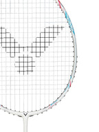 VICTOR Thruster TK-220HII Badminton Racket 4U G6 Strung – High Tension 35 lbs, Graphite Frame, Power & Speed