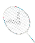 VICTOR Thruster TK-220HII Badminton Racket 4U G6 Strung – High Tension 35 lbs, Graphite Frame, Power & Speed