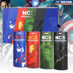 VICTOR NCS Synthetic Shuttlecock – Avengers Limited Edition (4 Tube Set)