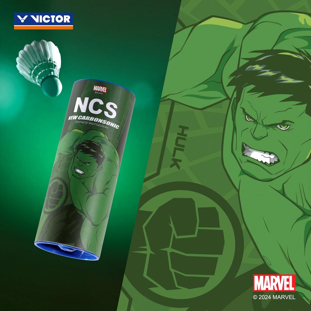 VICTOR NCS Synthetic  Avengers Limited Edition Shuttlecock-4 Tube Set
