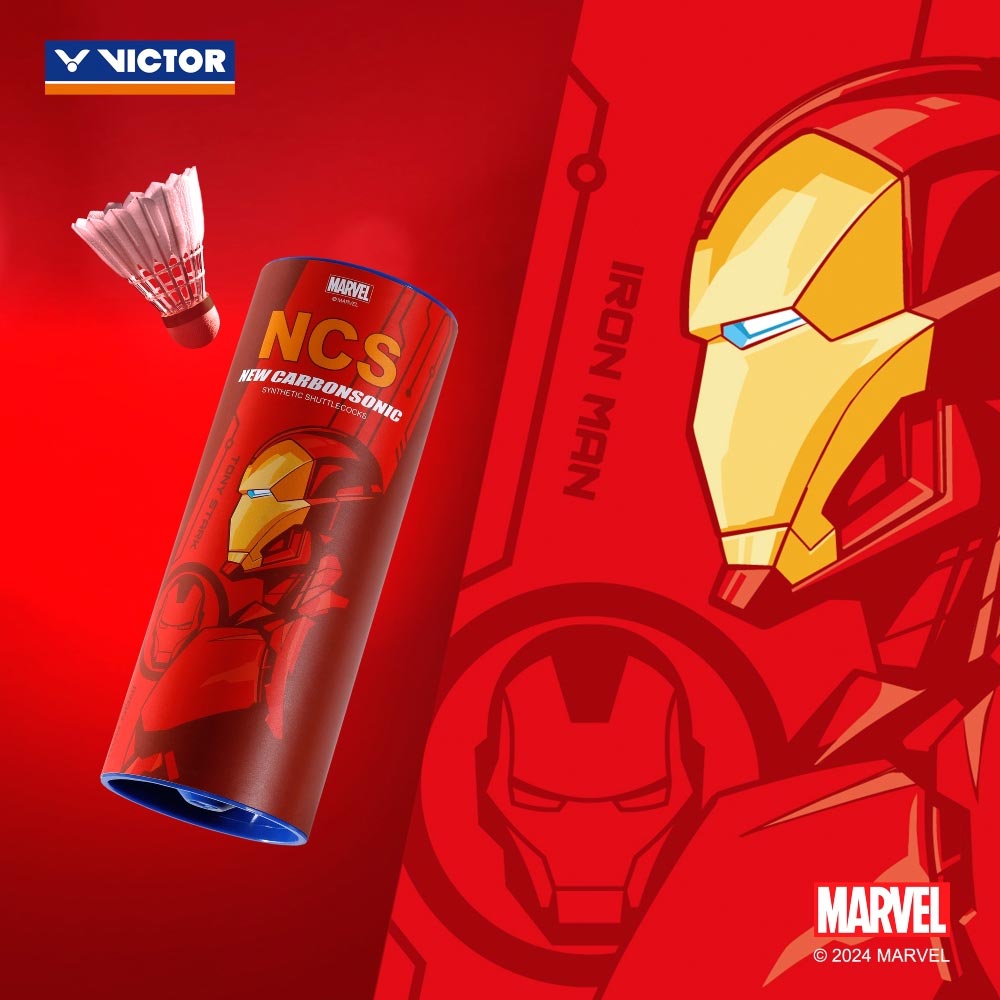 VICTOR NCS Synthetic  Avengers Limited Edition Shuttlecock-4 Tube Set