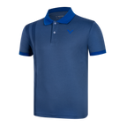 VICTOR S-59141 Unisex Polo T-Shirt – Premium Polyester, Breathable & Quick-Dry Sportswear (Available in Two Colour -Navy Blue & Black)