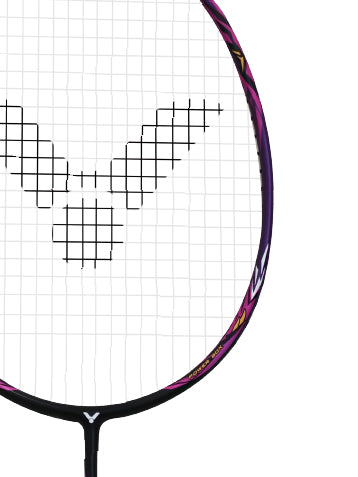 VICTOR Thruster TK-RYUGA CLS Badminton Racket 4U G5 (Unstrung) – Red/Purple, Graphite Frame, Medium Stiff