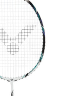 VICTOR Thruster TK-220HII Badminton Racket 4U G6 Strung – High Tension 35 lbs, Graphite Frame, Power & Speed