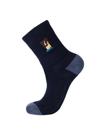 VICTOR Mid-Calf (Crew) Sports Socks – Shinchan Edition | SK4505CS/B