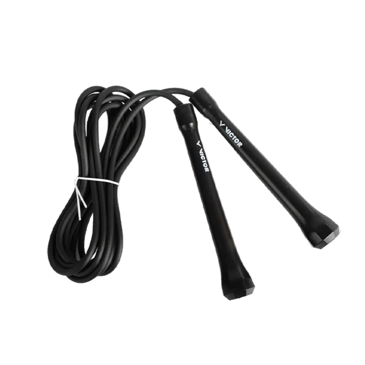 VICTOR Jump Rope SP653– 280 cm PVC Skipping Rope with ABS Handles, Available in Black & Light Blue