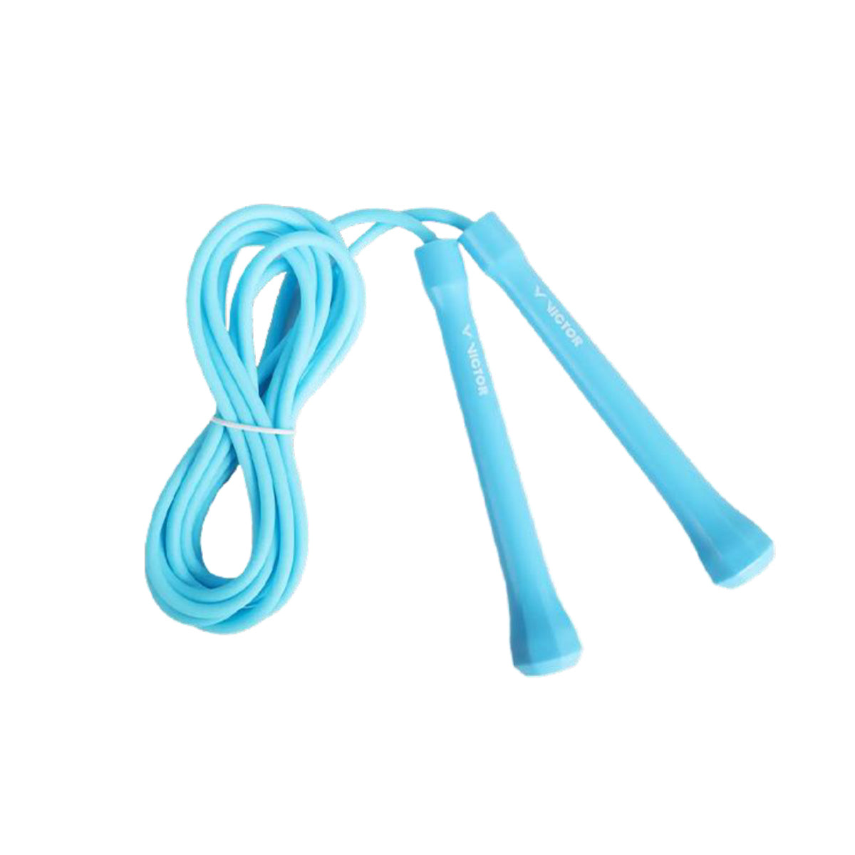 VICTOR Jump Rope SP653– 280 cm PVC Skipping Rope with ABS Handles, Available in Black & Light Blue