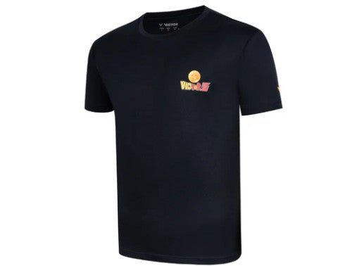 VICTOR x Dragon Ball Z Knitted T-Shirt T-504DBZ (Black/Blue)