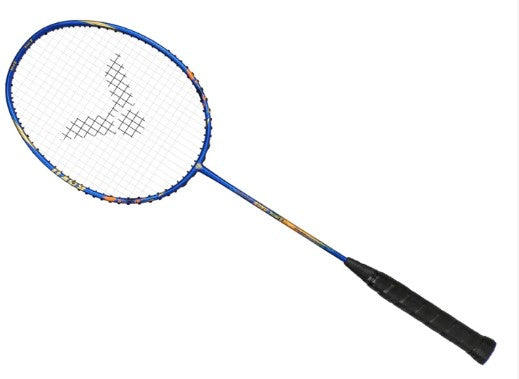VICTOR x Dragon Ball Z Racket Set TK-GOKU GB F | High-Resilience Graphite Frame & Shaft | Pyrofil 6.6 Shaft | 4U/G5 | String Tension ≤31 lbs | Anime-Inspired Design