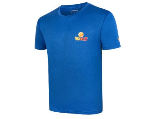 VICTOR x Dragon Ball Z Knitted T-Shirt T-504DBZ (Black/Blue)