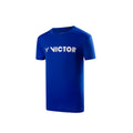 VICTOR T-42050/F Junior Sports T-Shirt – 100% Polyester, Lightweight & Breathable, Blue
