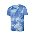 Victor T-50014 Unisex Polyester T-Shirt | Lightweight Sports Tee | Breathable Casual Wear | Available in Patel Green & Purple