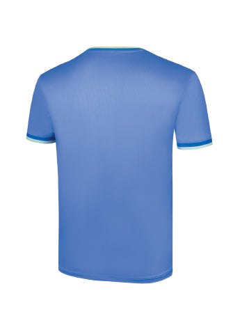 Victor T-50014 Unisex Polyester T-Shirt | Lightweight Sports Tee | Breathable Casual Wear | Available in Patel Green & Purple