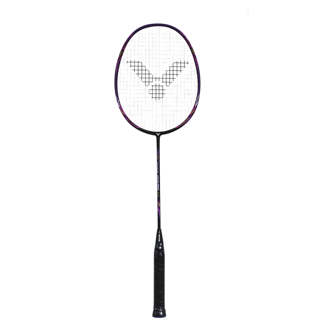 VICTOR Thruster TK-RYUGA CLS Badminton Racket 4U G5 (Unstrung) – Red/Purple, Graphite Frame, Medium Stiff