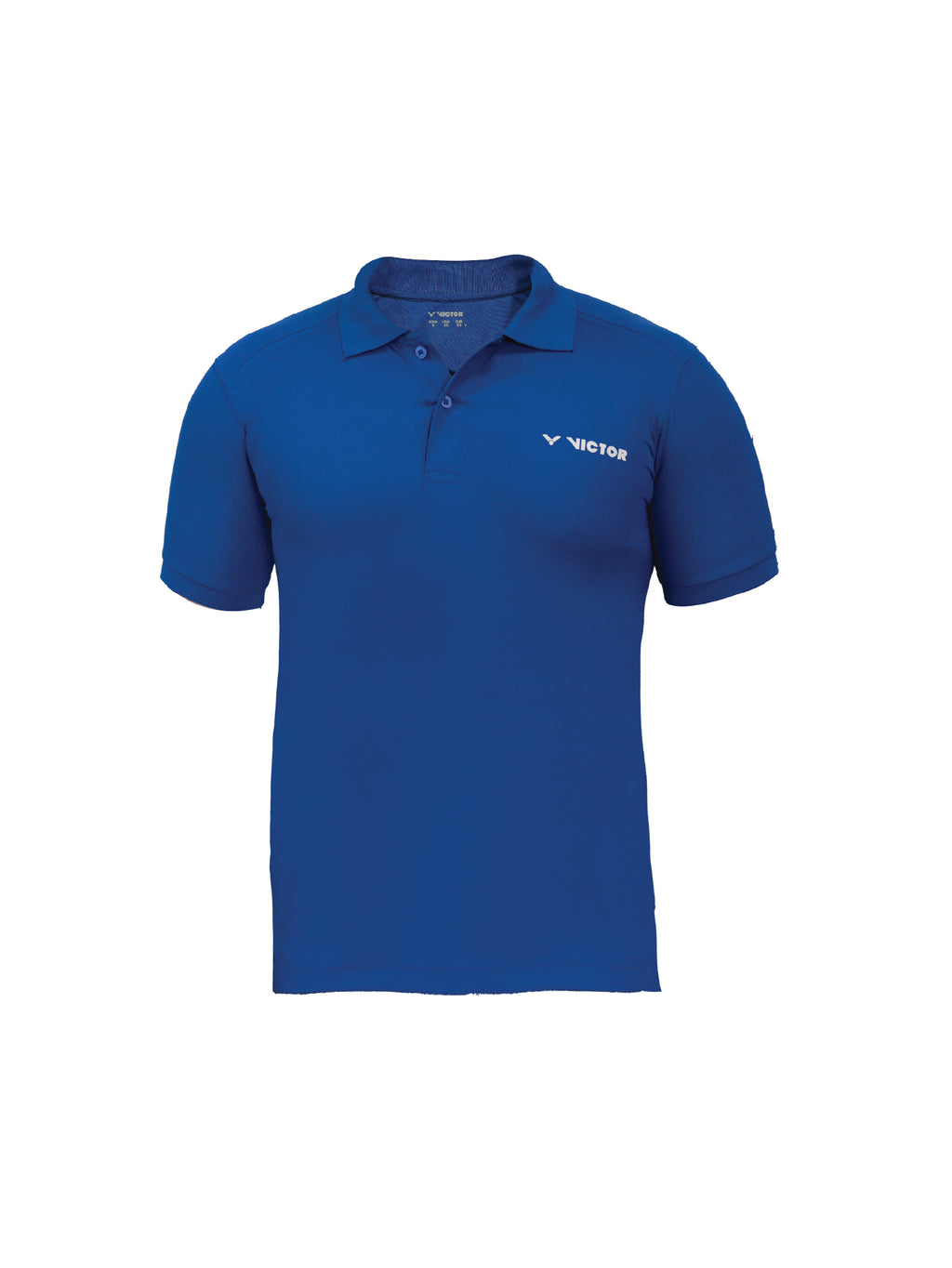 VICTOR Polo Shirt S-4143 – Available in Two Colour-Black & Blue | Unisex Polyester, Breathable, Lightweight Sportswear