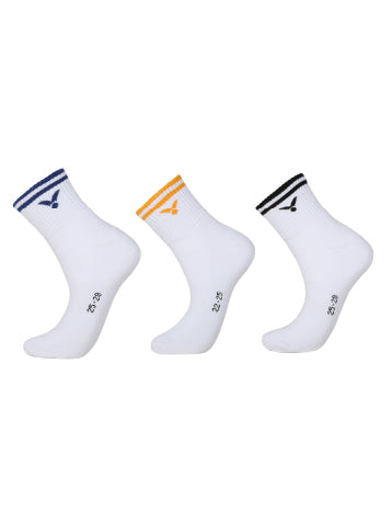 VICTOR Mid-Calf Socks – SK168 Series | Comfortable & Durable Sports Socks-Pack of 2