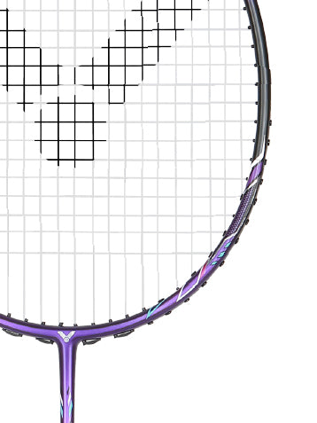 VICTOR TK-RYUGA II TD Thruster Badminton Racket 3U/4U (Strung) – High Resilience Graphite, Stiff Shaft, High Tension