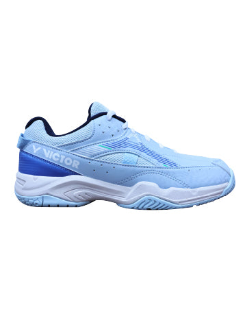 VICTOR A170IN Badminton Shoes for Men & Women – Entry-Level Court Shoes, Comfortable & Durable, Light Blue