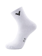 VICTOR Mid-Calf Socks SK152-3 – Pack of 3 Sports Socks (Grey, Black & White)