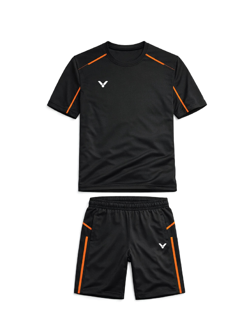 VICTOR Junior T-Shirt & Shorts Set TR-42626255 – Available in Two Colour-Blue & Black | Comfortable, Durable Kids’ Activewear