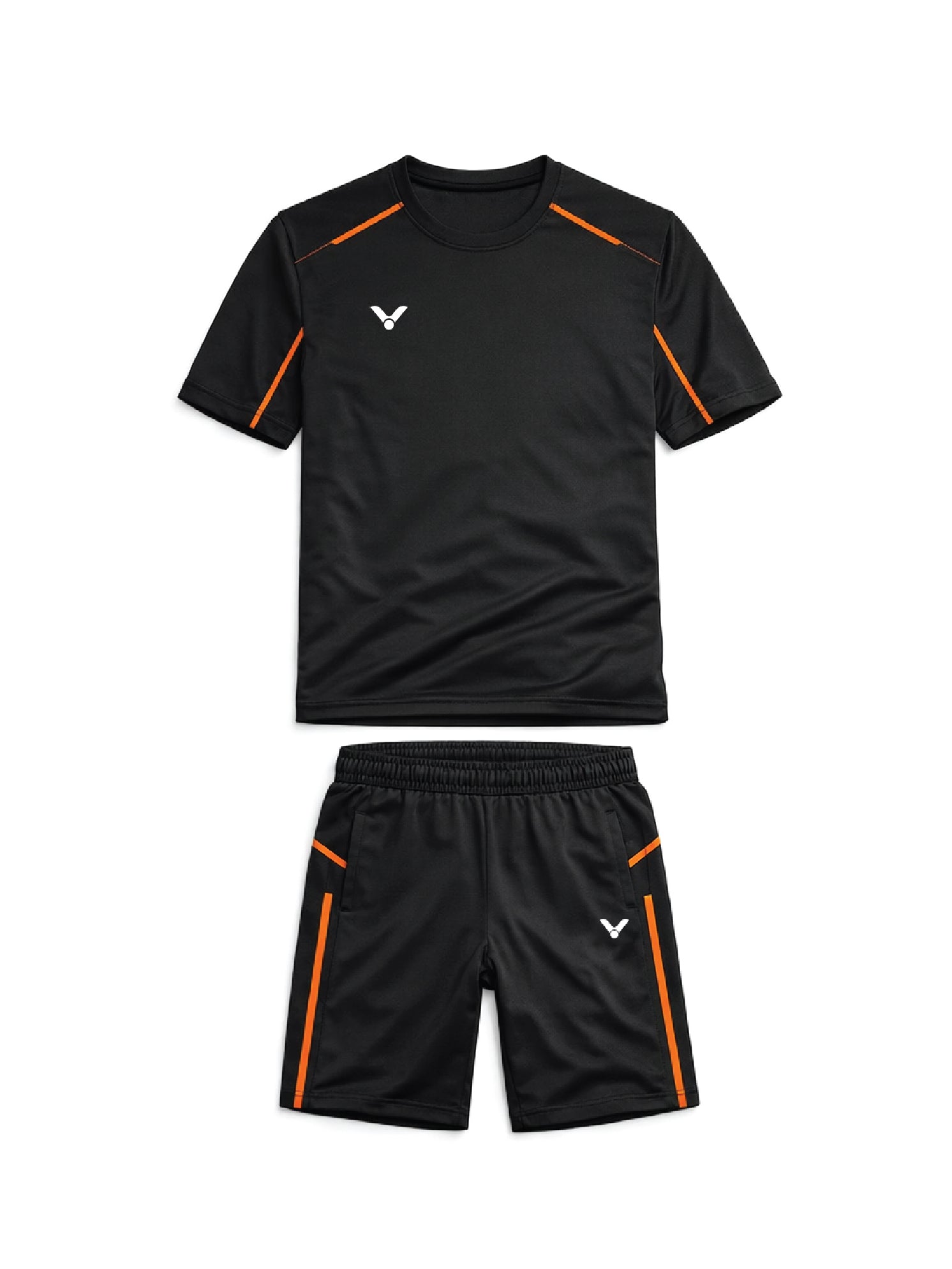 VICTOR Junior T-Shirt & Shorts Set TR-42626255 – Available in Two Colour-Blue & Black | Comfortable, Durable Kids’ Activewear