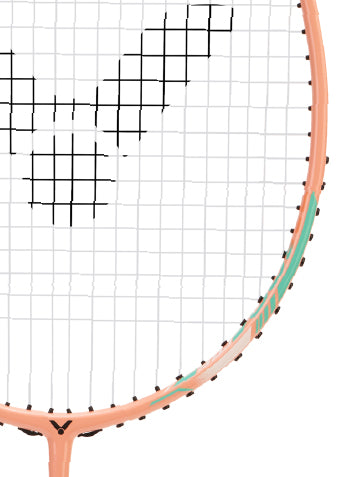 VICTOR Thruster TK-66 Badminton Racket (G6 Grip) | Power & Control Performance