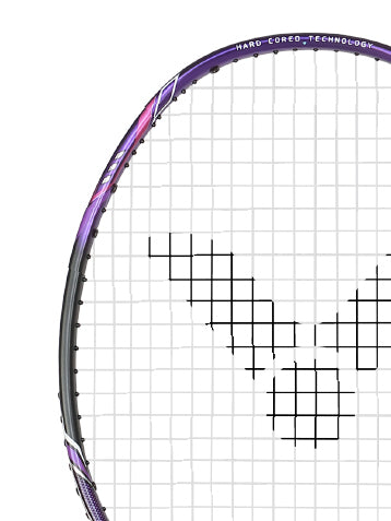 VICTOR TK-RYUGA II TD Thruster Badminton Racket 3U/4U (Strung) – High Resilience Graphite, Stiff Shaft, High Tension
