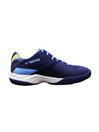 VICTOR A301IN Badminton Shoes for Men & Women – Comfortable Court Shoes, Navy Blue / White-Blue