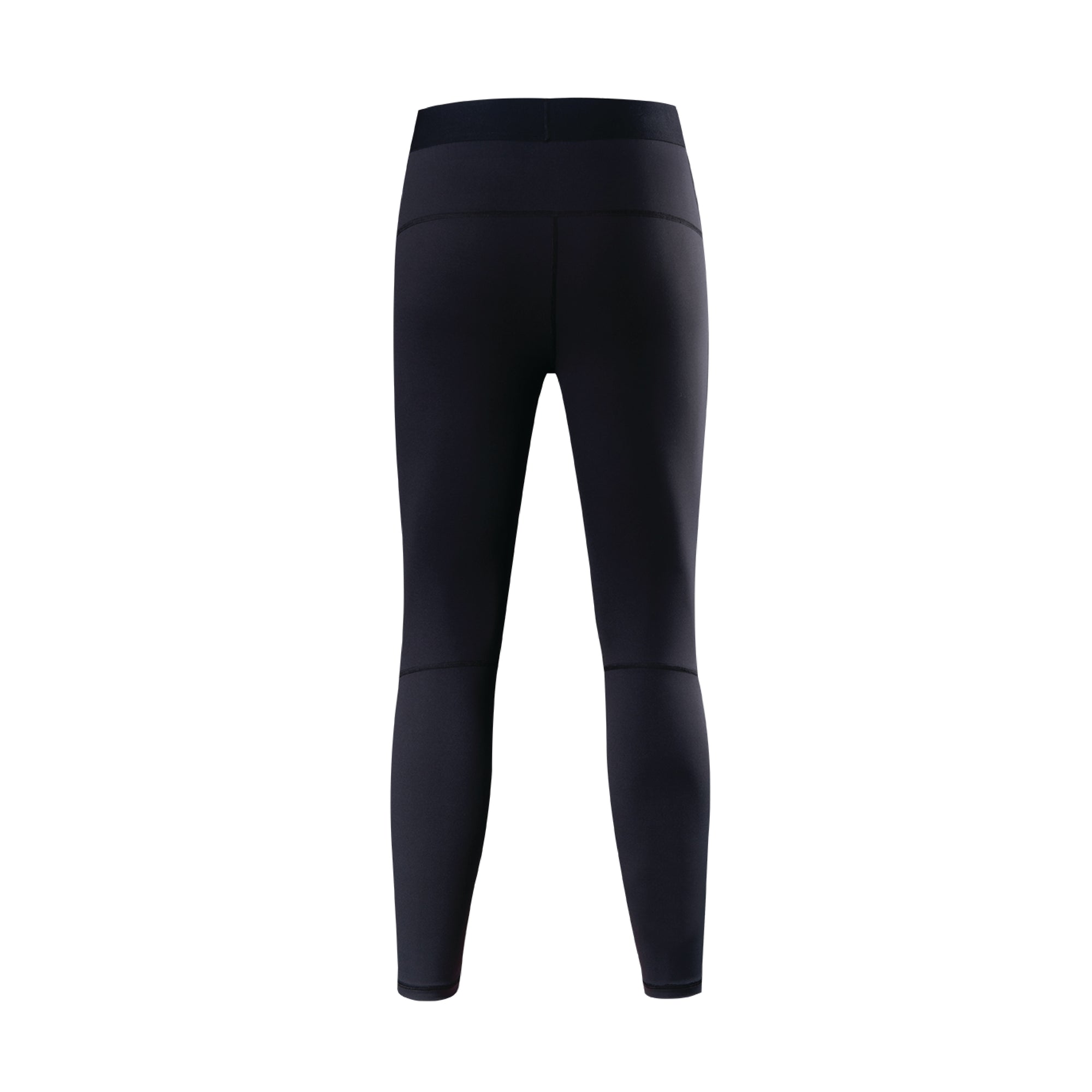VICTOR Polyester Unisex Compression Pants P-35809 – Black | Lightweight, Breathable, Performance Activewear