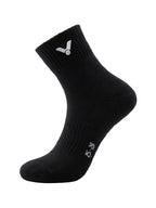 VICTOR Mid-Calf Socks SK152-3 – Pack of 3 Sports Socks (Grey, Black & White)